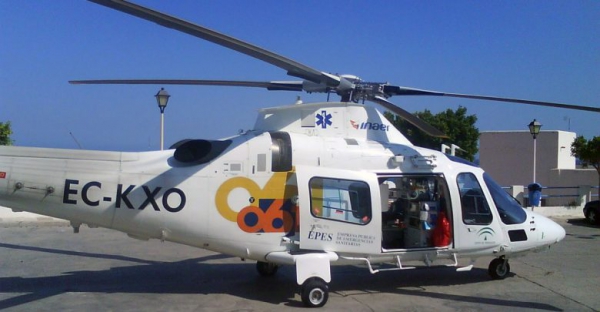 CSIF reclama al SAS que mantenga todo el año el helicóptero de emergencias del 061