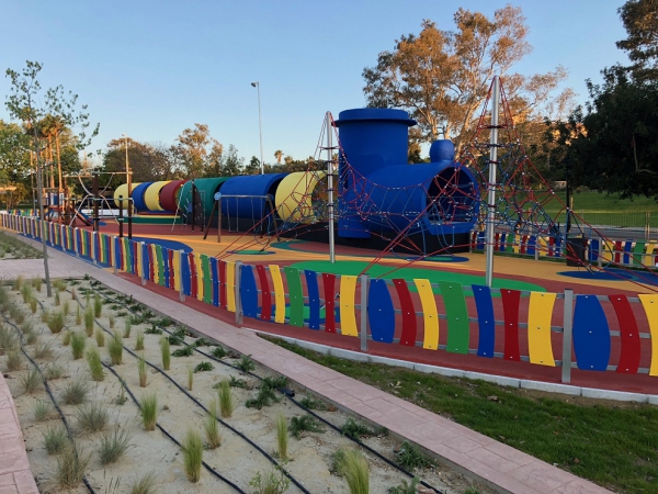 Podemos celebra que Los Barrios recupere su parque del tren tras años de abandono