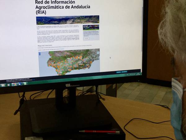 La Red de Información Agroclimática de Andalucía (RIA) avanza en materia de Open Data gracias a su nueva Web