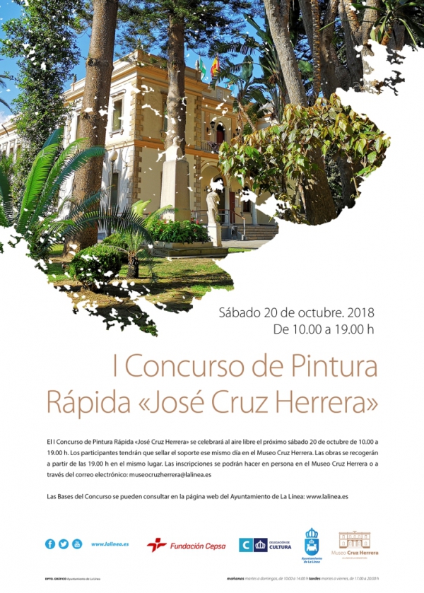 El I Concurso de pintura rápida “José Cruz Herrera” se celebra mañana en La Línea