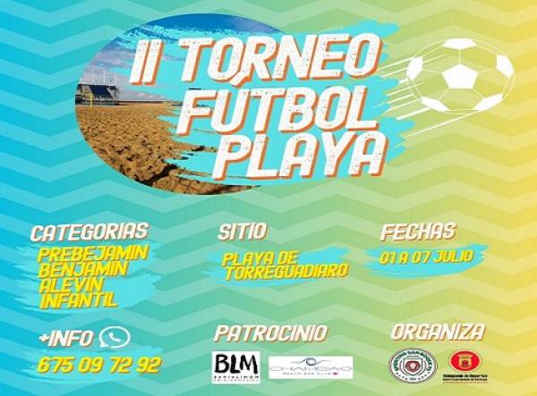 Presentado el II Torneo de Fútbol Playa “Alcalde Ciudad de San Roque”
