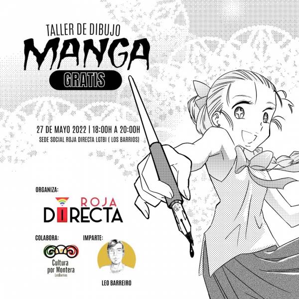 Roja Directa ofrece un taller gratuito de dibujo manga en Los Barrios