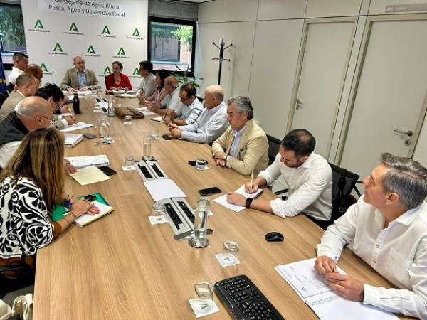 La Junta de Andalucía aborda la situación del cultivo del almendro en una reunión técnica con el sector de frutos secos